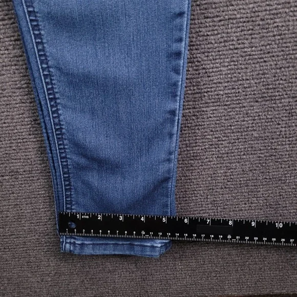 DEMOCRACY Jeans Size 6 Skinny Ankle Medium Wash "Ab" Tech Stretch Denim - Picture 12 of 13